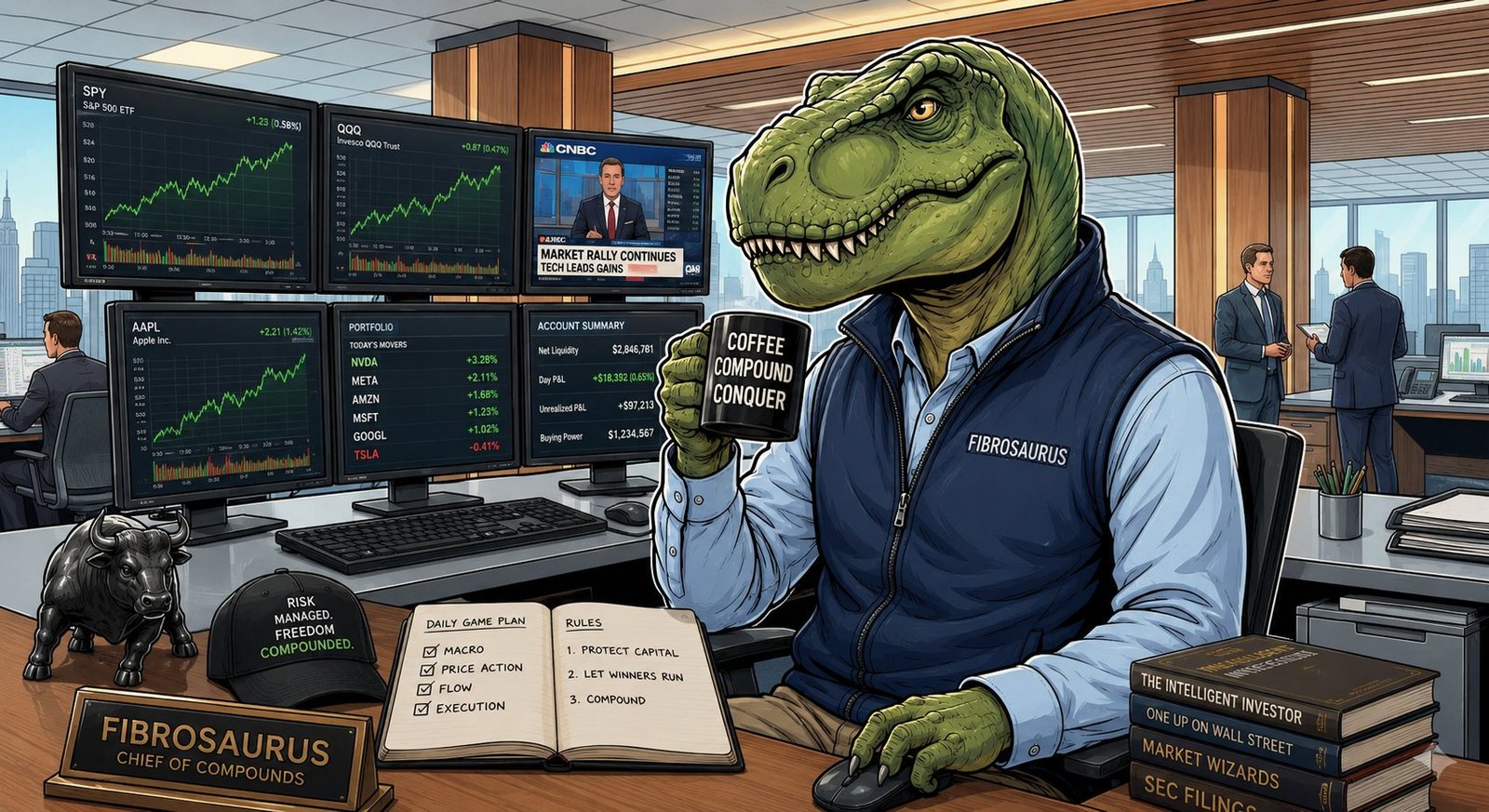 Fibrosaurus artwork